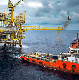 Serviço de Petróleo e Gás / Off Shore - Fornecedora geral de Navios Importação e Exportação de Produtos Marítimos.